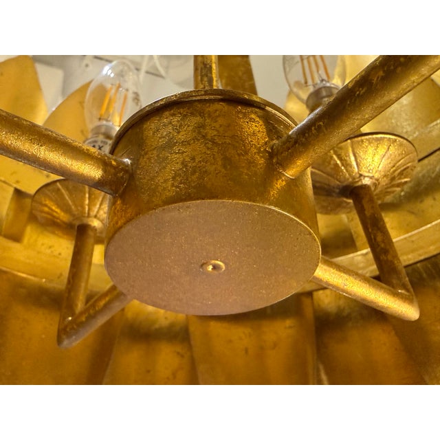 Barry Goralnick for Visual Comfort Burnished Silver Hatton Pendant, Large For Sale - Image 11 of 12