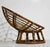 Contemporary Vintage Rattan Bamboo Papasan Chair For Sale - Image 3 of 10
