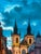 Twilight in Prague – Original Oil Painting For Sale In San Francisco - Image 6 of 10