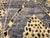 Vintage Moroccan Rug, Hand-Knotted Wool, All-Over Geometric Pattern, Blue & Ivory, 6’ X 9’ For Sale - Image 9 of 12