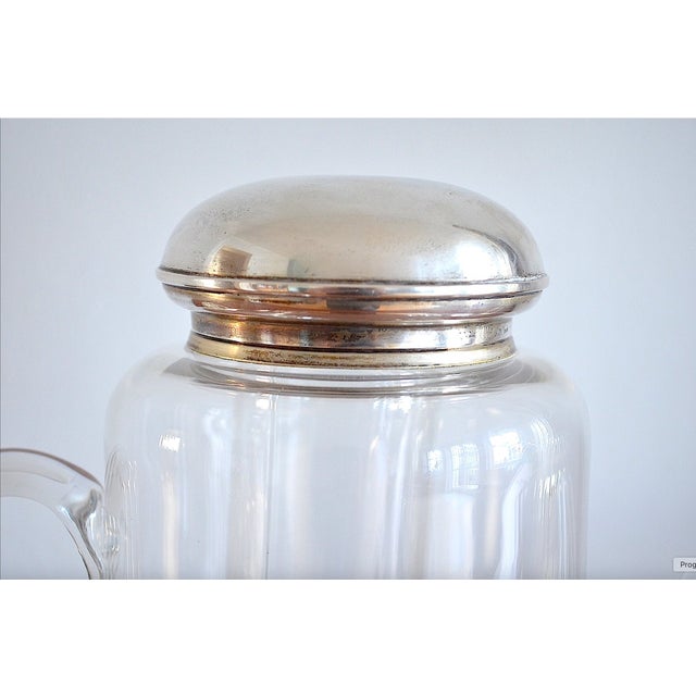 Carafe Cold Duck with Silver Mount, 1960s For Sale - Image 8 of 12