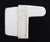 Reclaimed White Ceramic Bathroom Soap Dish With Handle For Sale - Image 4 of 7