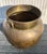 Late 20th Century Vintage Boho Monumental Hammered Brass Rings Urn For Sale - Image 5 of 11