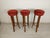 Art Deco Bar Stools, 1920s, Set of 3 For Sale - Image 3 of 17