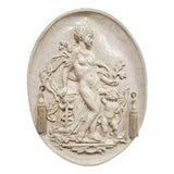 Bas-Relief in Neoclassical Style, 1920s For Sale