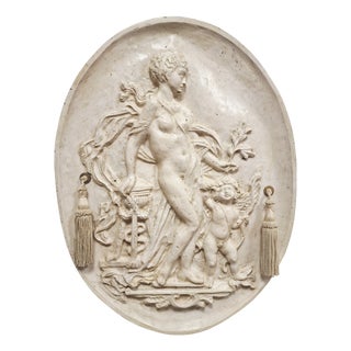 Bas-Relief in Neoclassical Style, 1920s For Sale