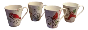 Lenox 12 Days of Christmas Mugs - Set of 4