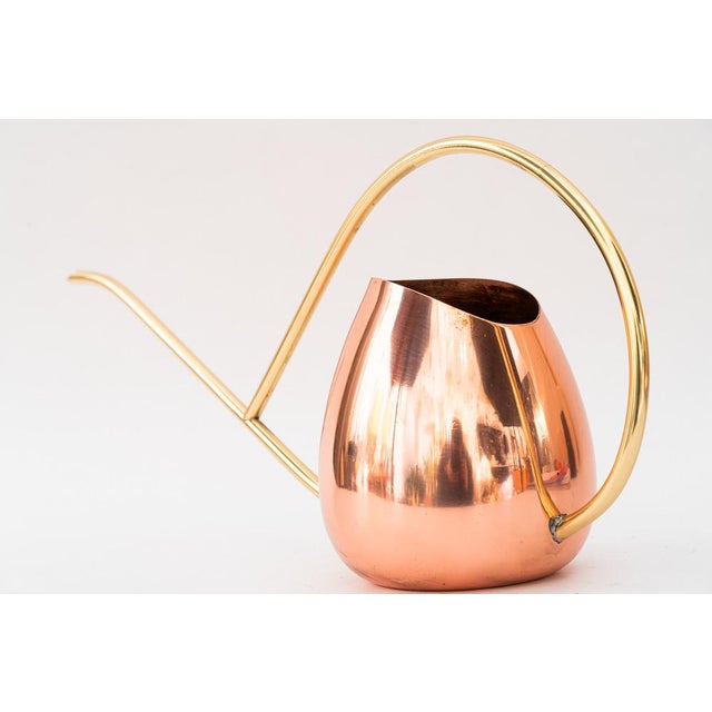 1950s Watering Can in Copper and Brass, Vienna, Austria, 1950s For Sale - Image 5 of 10