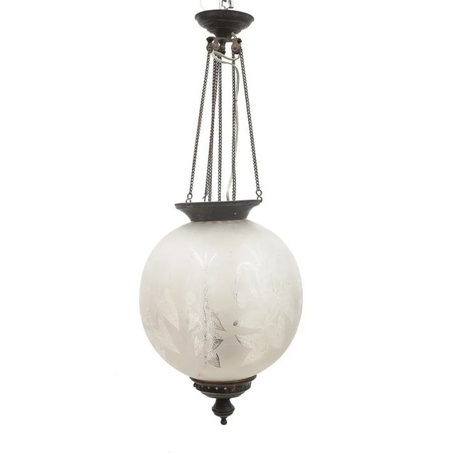 Art Nouveau Suspension, 1900s For Sale - Image 9 of 9