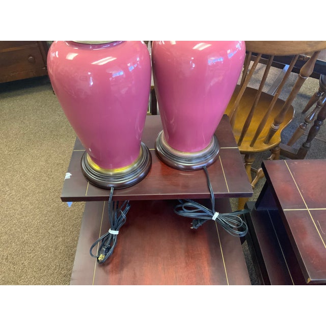 20th Century Pair of Wildwood Lamps For Sale In New York - Image 6 of 7