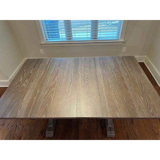 Ethan Allen Corin Trestle Extension Dining Table For Sale In Atlanta - Image 6 of 11