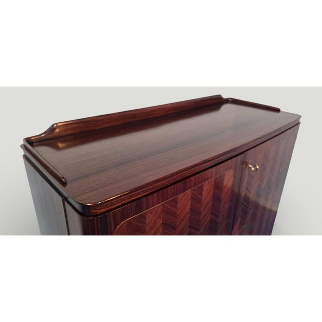 Mid-Century Modern Italian Bar Cabinet by Paolo Buffa, 1950s For Sale - Image 6 of 18