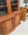 Large English Bookcase in Walnut and Mahogany For Sale - Image 15 of 18