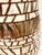 Ceramic 1960s Mid-Century Modern Geometric Mosaic Gilt Ceramic Table Lamp For Sale - Image 7 of 10
