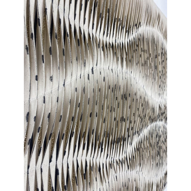 Beige Table Sculpture Art Textiles Ref Wave, 2023, Textile For Sale - Image 8 of 15
