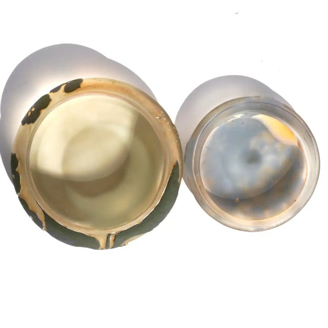 Antique Emile Galle Hydrangea Cameo Covered Dish For Sale In Dallas - Image 6 of 8