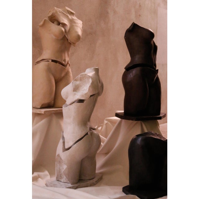Contemporary Woman's Torso Sculpture Fragmentia Triad 02 by Marcela Cure For Sale - Image 3 of 5