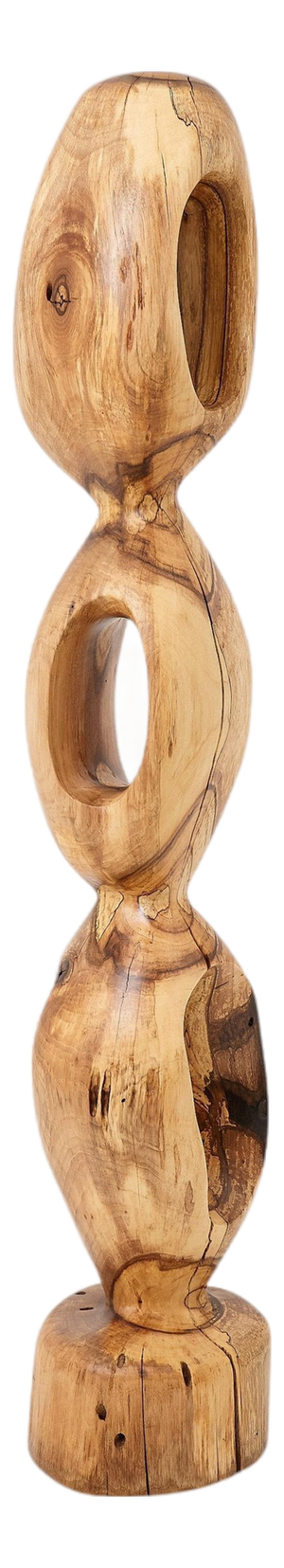 Still Stand Abstract Wood Sculpture by Logniture
