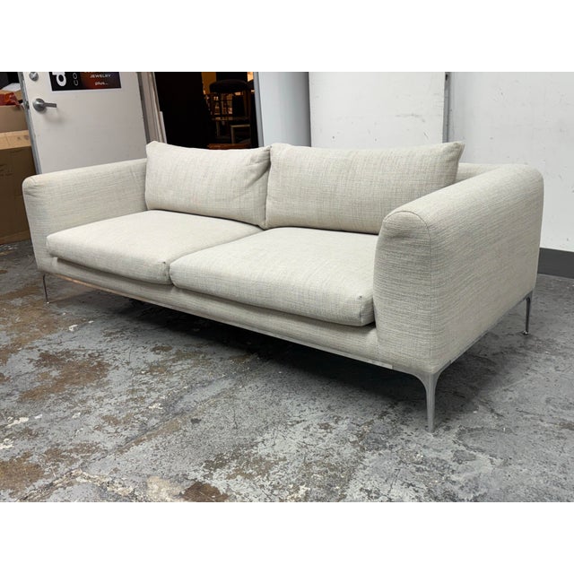 Design Plus Gallery present the Jonas Sofa in Snow Linen by Jonas Waggle for Design Within Reach. The Swedish designer...