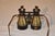 Pair of wonderfully aged brass field binoculars with moveable brass eye shields, which help to give clearer views without...