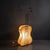 Black Frederick Weinberg Mid Century Black Wire and Parchment Guitar Lamp For Sale - Image 8 of 8