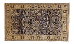 1990s Vintage Oushak Rug