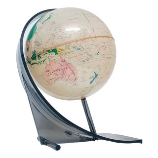Illuminated Terrestrial Globe from Nova Rico, Florence, Italy, 1969 For Sale