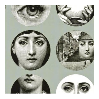 Fornasetti Tema E Variazioni Wall Paper Rolls by Cole & Son (3 Rolls) Early 2000-2011 For Sale