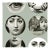Fornasetti Tema E Variazioni Wall Paper Rolls by Cole & Son (3 Rolls) Early 2000-2011 For Sale
