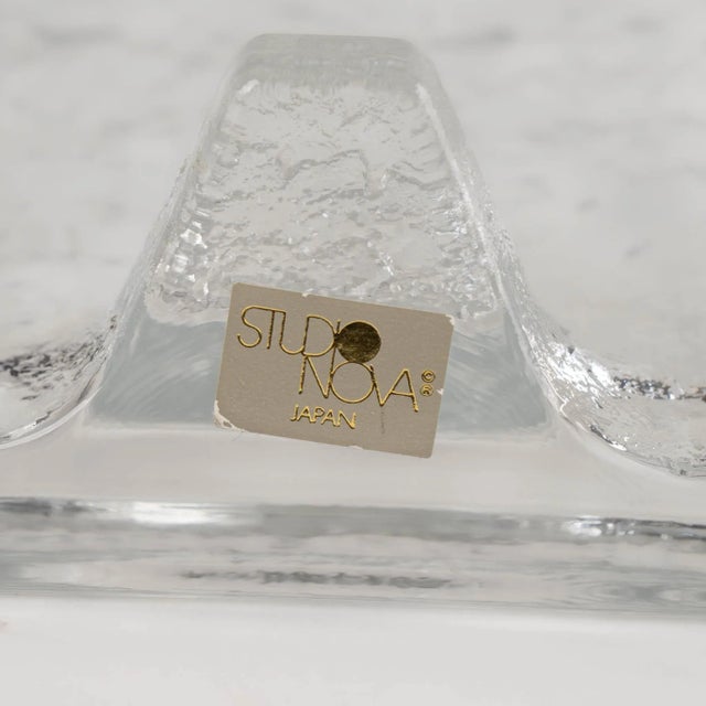 Vintage Textured Glass Photo Frame by Studio Nova Japan For Sale - Image 11 of 11