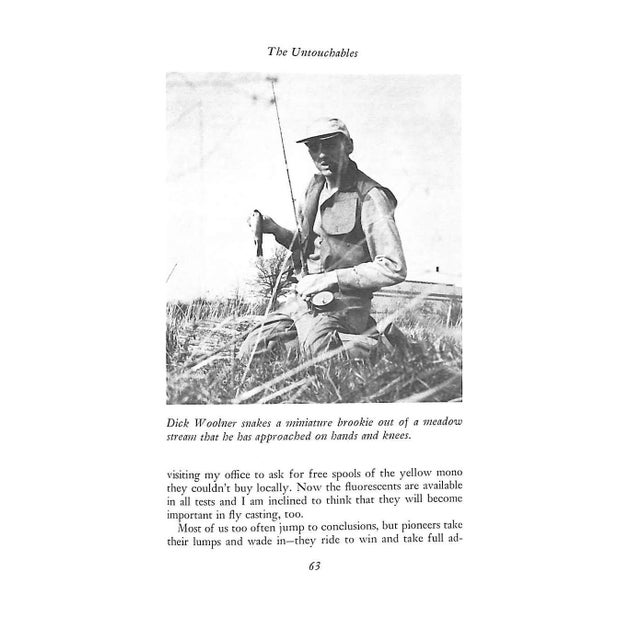 "Trout Hunting" Book 1977 Woolner, Frank For Sale - Image 4 of 10