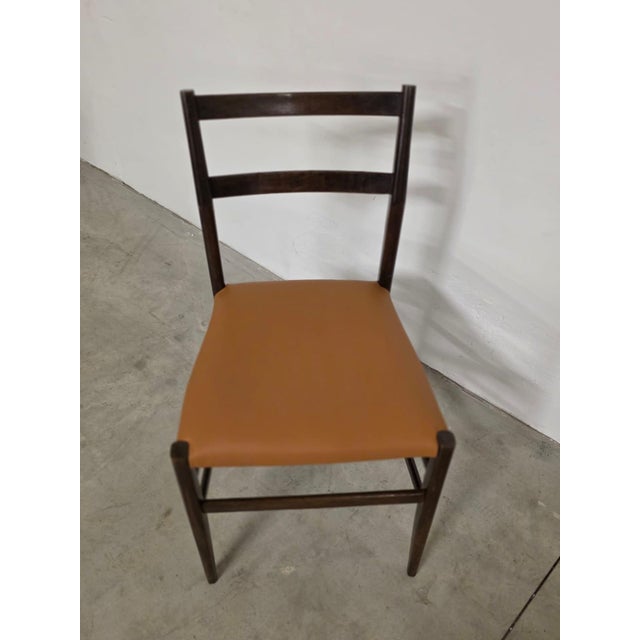 Vintage Lightweight Chairs by Gio Ponti for Cassina, 1950s, Set of 6 For Sale - Image 13 of 16