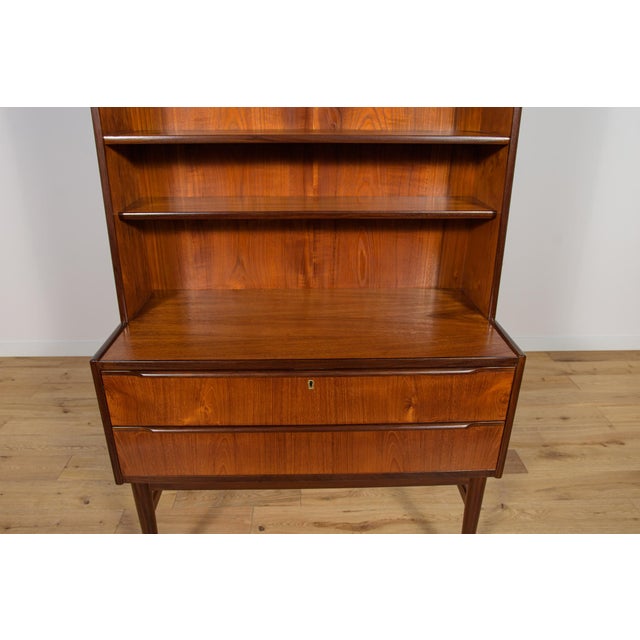 Wood Mid-Century Teak Shelf, Denmark, 1970s For Sale - Image 7 of 18