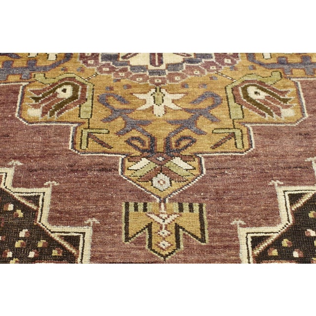 Vintage Turkish Oushak Rug, 04'00 X 06'08 For Sale - Image 9 of 11