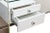 Karl Springer Vintage White Lacquered Over Wood, Chrome, Steel, Glass and Lucite Floating Desk Custom, 1970's For Sale - Image 4 of 10