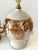 1970s Hand Thrown Stoneware Lamps With Floral Motif - a Pairf For Sale - Image 15 of 15