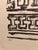 Modern Marius Sznajderman, Large Venezuelan Jewish Modernist Lithograph Menorah Judaica For Sale - Image 3 of 4