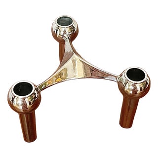 S22 Candlestick by Hans Nagel with Werner Stoff, Germany, 1960s For Sale