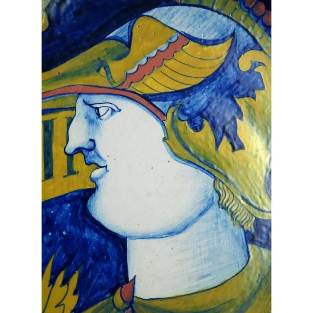 Antique Italian Lustreware Plate, 1800s For Sale - Image 13 of 18