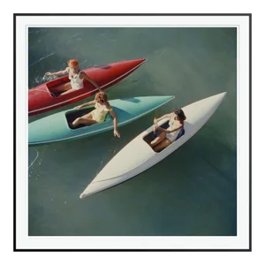 Lake Tahoe Trip 1959 Slim Aarons Framed C Print
