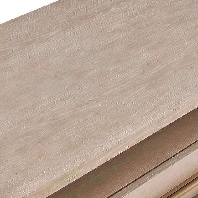 Alessia Modern Light Oak Side Table For Sale - Image 11 of 12
