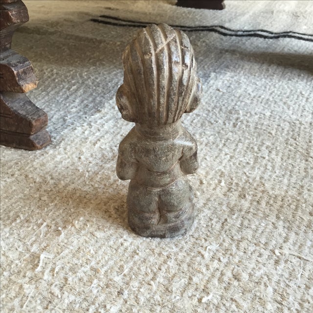Vintage African Carved Stone Fertility Statue Chairish