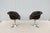 1960 Mid-Century Modern Burke Division Brown Leather Swivel Bucket Chairs, a Pair For Sale - Image 10 of 18