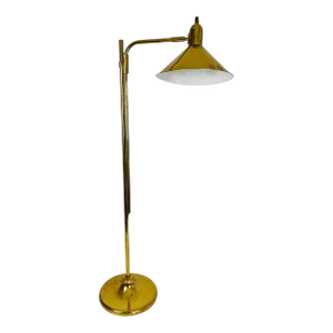 Brass Adjustable Floor Lamp, 1970s, Germany