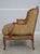 French Austoria French Louis XV Wide Seat Bergere Chair W. Ottoman For Sale - Image 3 of 18