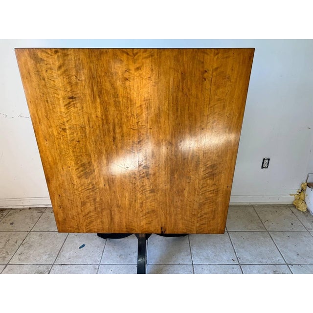 Vintage Duncan Phyfe Style Flip Top Table For Sale In Washington DC - Image 6 of 14