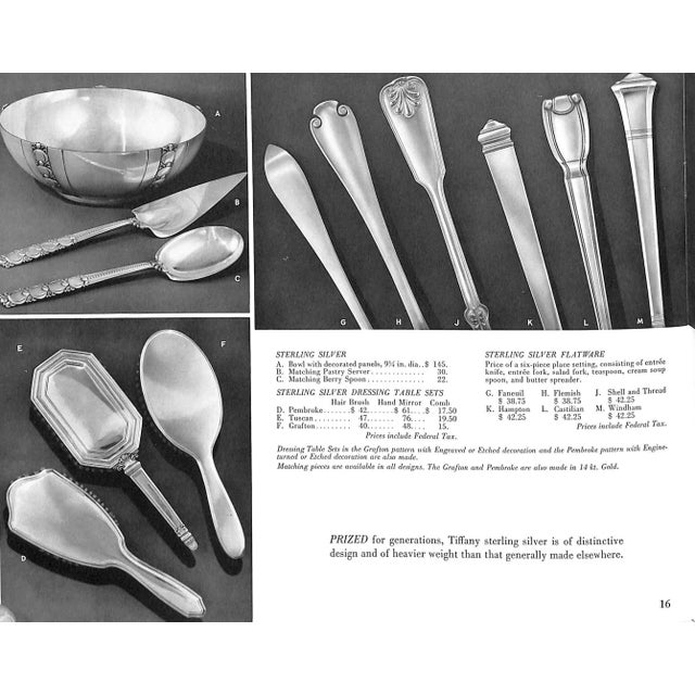 Paper "Gifts From Tiffany" Book, 1953 For Sale - Image 7 of 12