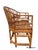 Fantastic Vintage Brighton Pavillion Chair! Rattan and bamboo frame with newly re-caned seat . Rich tortoise shell brown...