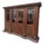 Large Oak Pharmacy Display Case For Sale
