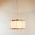 1960s Mid-Century Scandinavian Glass & Brass Ceiling Light by Wiktor Berndt for Flygsfors, Sweden, 1960s For Sale - Image 5 of 8